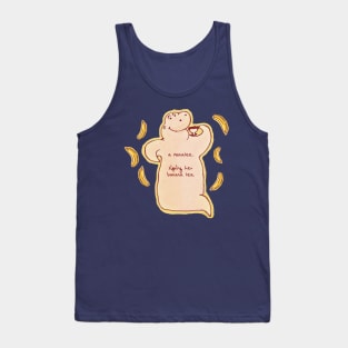 A manatee sipping banana tea Tank Top